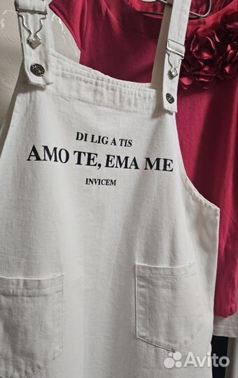 Сарафан женский S хлопок 100%