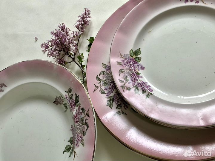 Тарелки Сирень 1929г