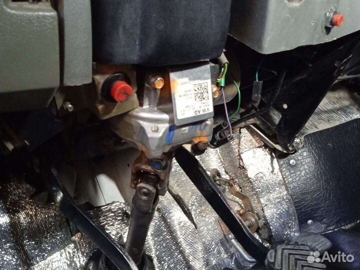 Установка электро усилитель руля на газель