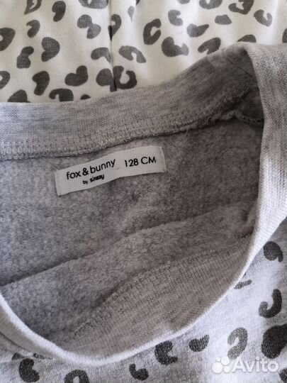 Комплект для девочки Лосины +туника теплая