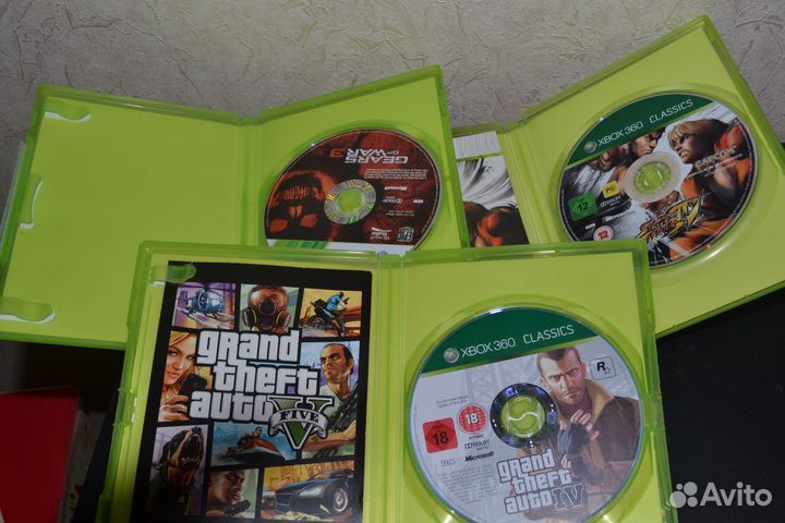 Лицензионные диски на xbox 360