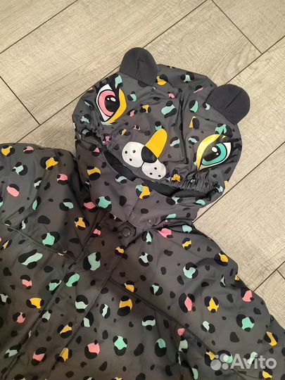 Зимний комбинезон для девочки 140 crockid