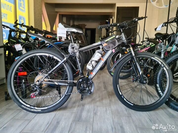 Велосипед горный Темно-серый