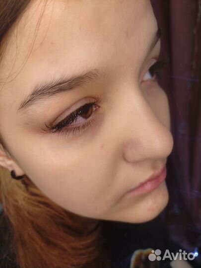 Наращивание ресниц модель