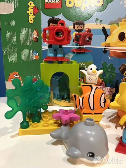 Lego duplo подводный мир