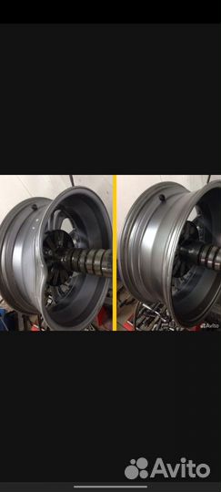 Правка и ремонт литых дисков