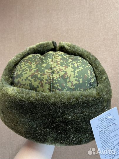 Шапка утеплённая вкпо