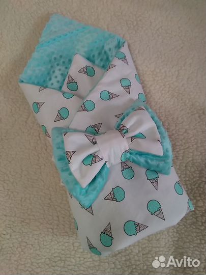 Одеяло конверт на выписку