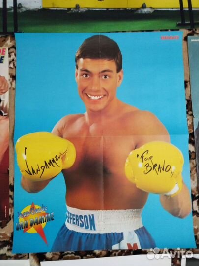 Плакаты Ван Дамм