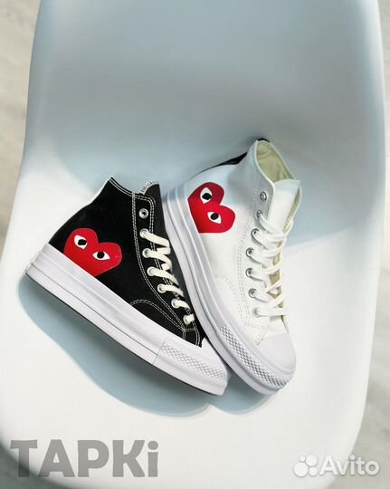 Convers Comme Des Garcons Play