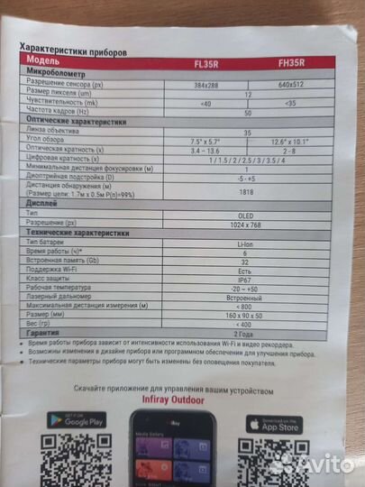 Тепловизор Irai finder fl35r