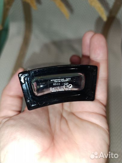 Пустой флакон от Jimmy choo man blue