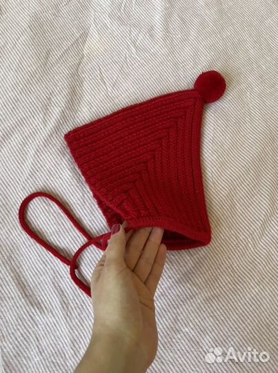 Шапка для девочки 4 - 6 лет