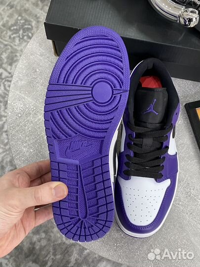 Nike Air Jordan 1 Low 'Court Purple'