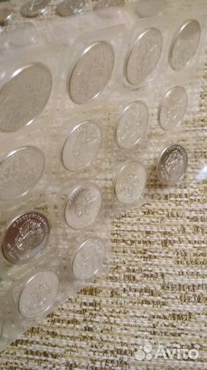 Монеты по 25р олимпийские сочинские