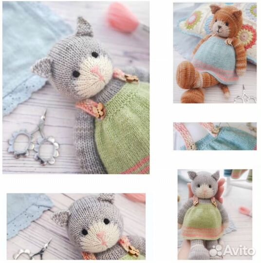 Схемы вязания игрушек и одежды с etsy.com