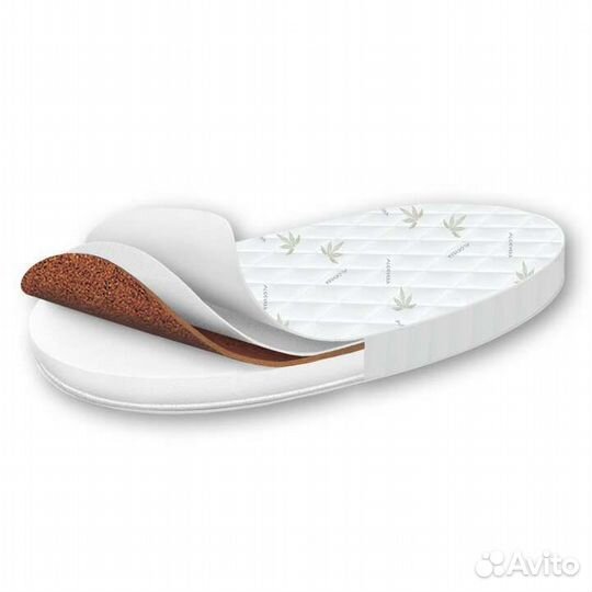 Матрас детский овальный