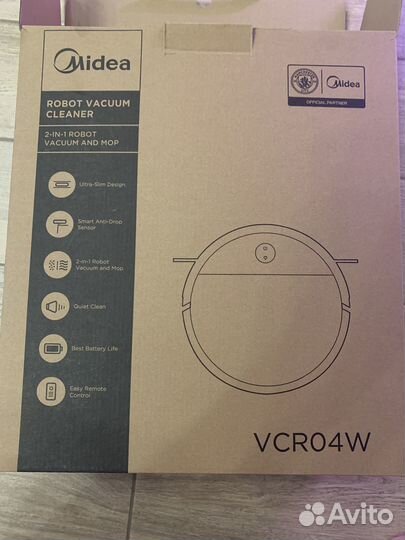 Робот пылесос Midea vcr04w