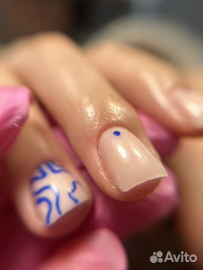 Маникюр с покрытием гель лак