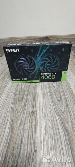 Видеокарта Palit nvidia GeForce RTX 4060 dual