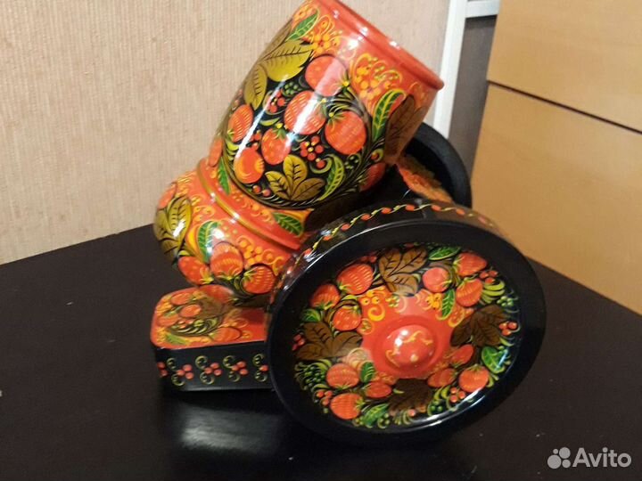 Пушка из хохломы