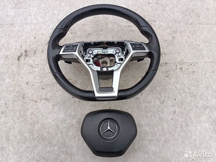 Руль AMG Mercedes W212 W218 в сборе с Airbag