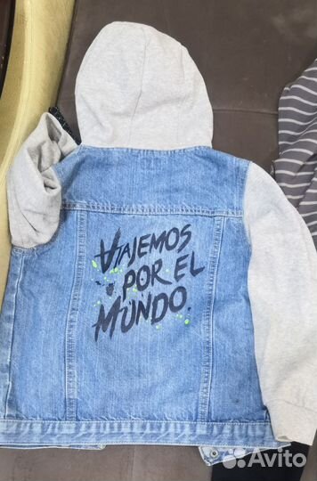 Джинсовка на мальчика 122-128