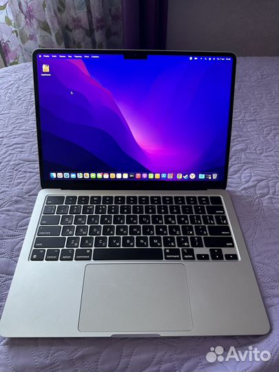 Apple MacBook air 13 2022 m2 16 512