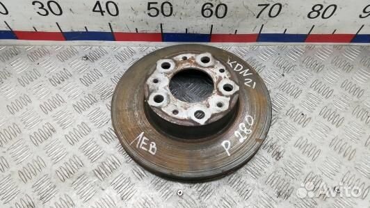 Диск тормозной передний citroen jumper 3 (KDN21N60