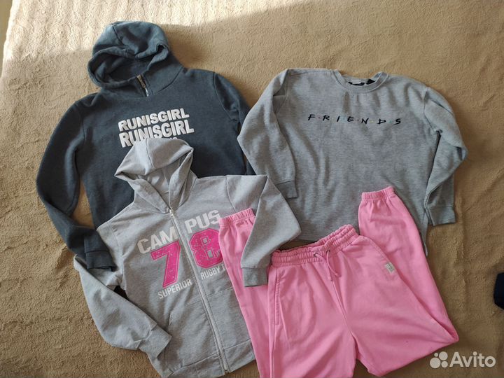 Пакет вещей для девочки 10-11-12 лет 140-152 см