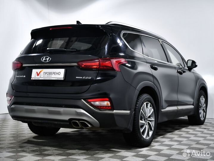 Hyundai Santa Fe 2.2 AT, 2019, 115 873 км