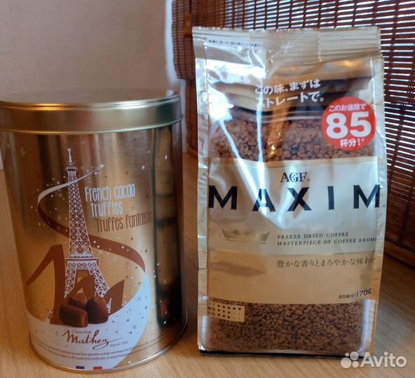 Кофе Maxim из Японии