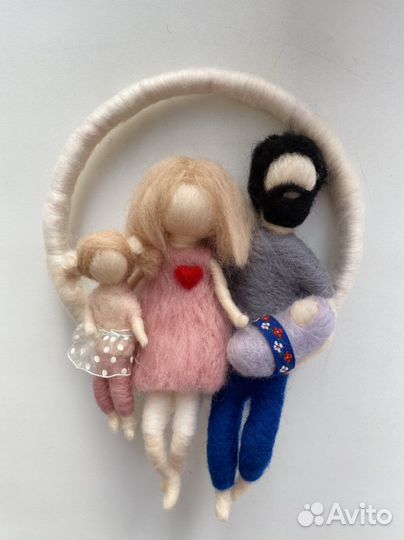 Семья макраме