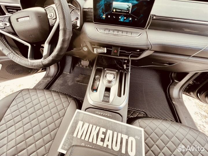 3d коврики из экокожи + эво Haval Jolion с 2020 г