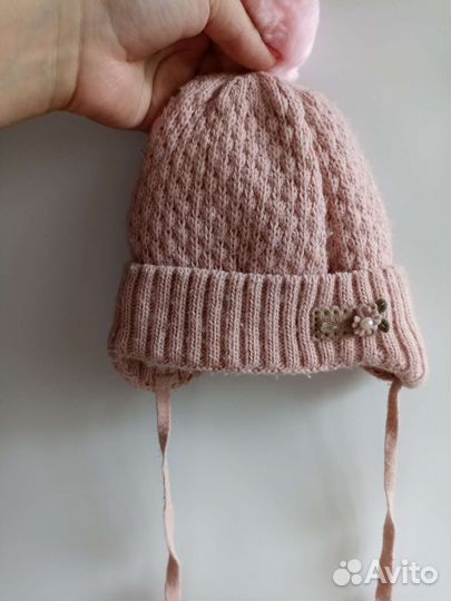 Шапки варежки 0+