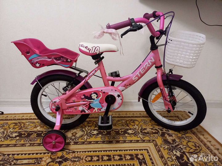 Детский велосипед для девочек stern vicky 14