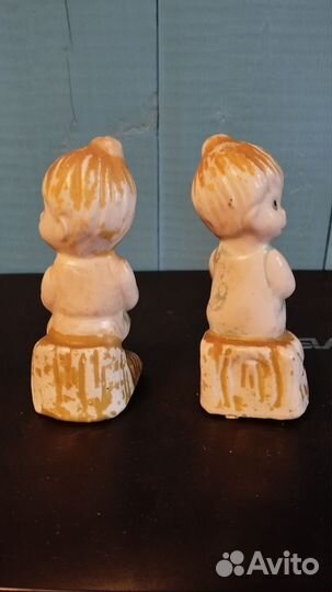 Солонка и перечница СССР фигурки