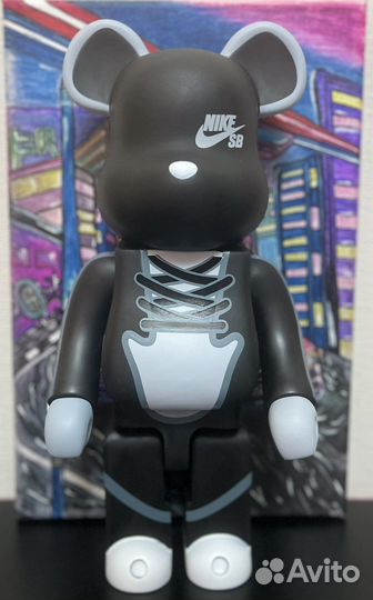 Bearbrick 30см