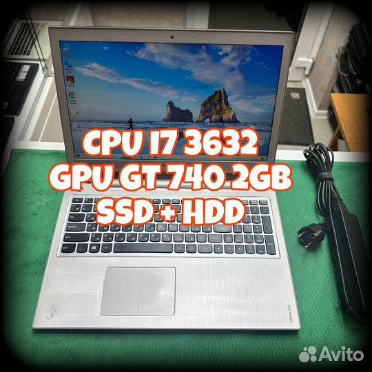 Lenovo i7 3632, 8Gb, GT 740 2Gb, SSD+HDD игры