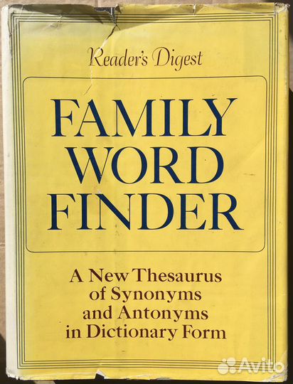 Word Finder Словарь/Тезаурус синонимов и антонимов