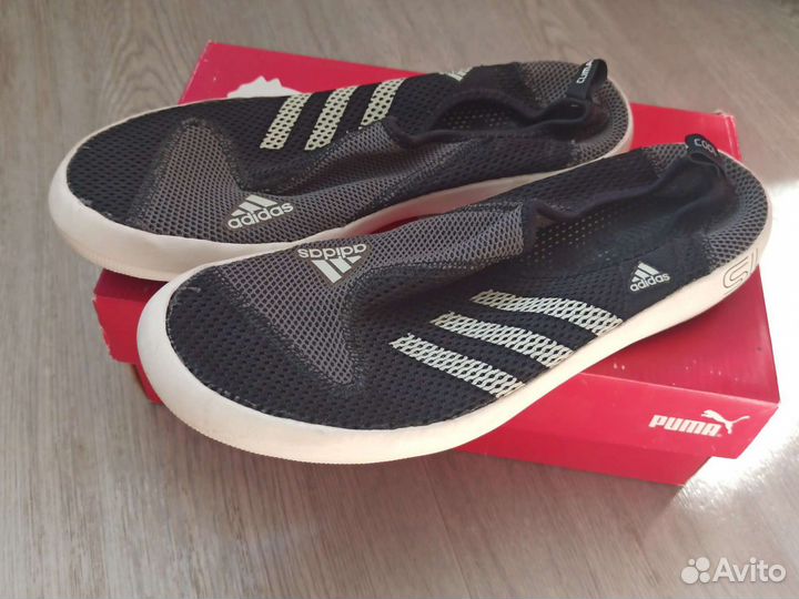 Слипоны кроссовки boat sl adidas оригинал