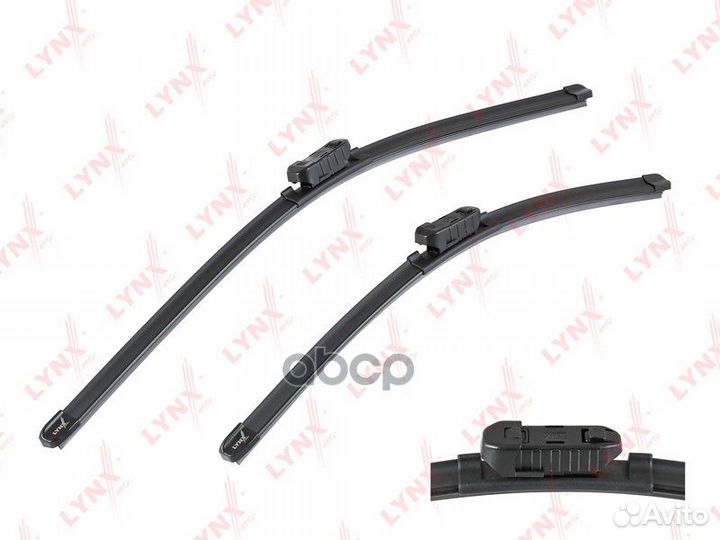 Бескаркасные щётки стеклоочистителя, комплект 5