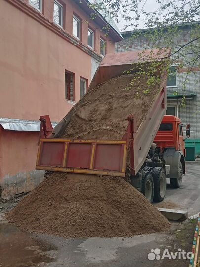 Песок строительный