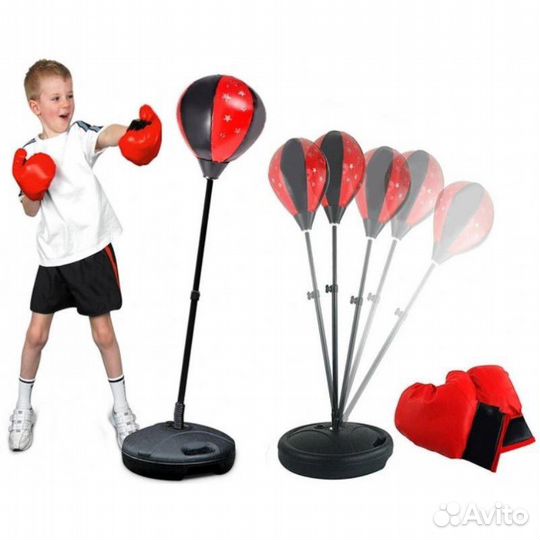 Боксерская груша детская напольная
