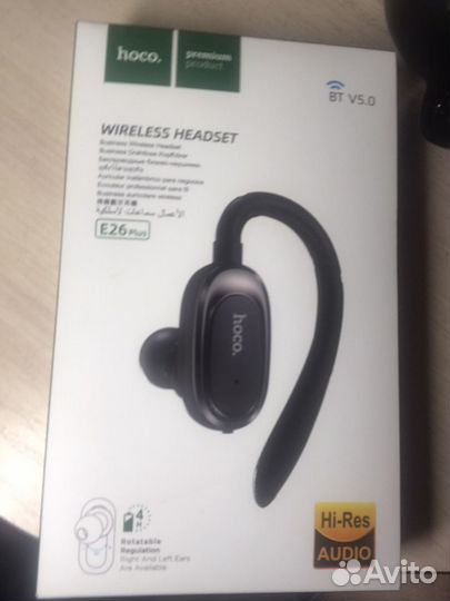 Bluetooth наушник hoco e26 plus