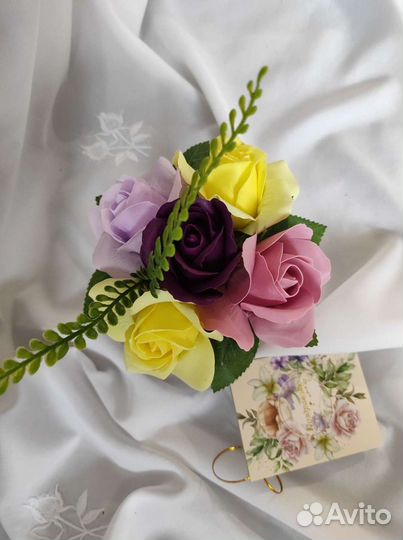 Мыльные розы букеты
