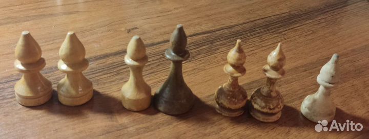 Шахматные фигуры, шашки СССР