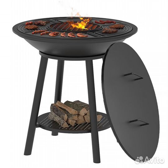 Гриль чугунный Fantastic Grill Престиж 700мм