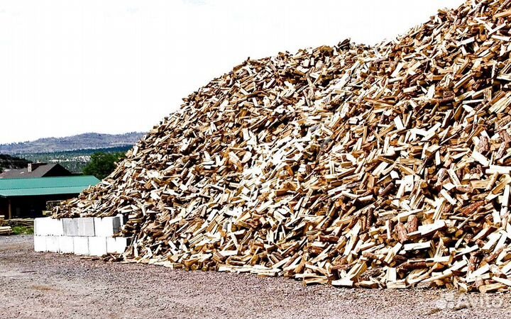 Дрова чурками