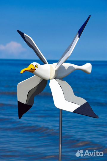 Чайка Флюгер ветровик на садовый участок